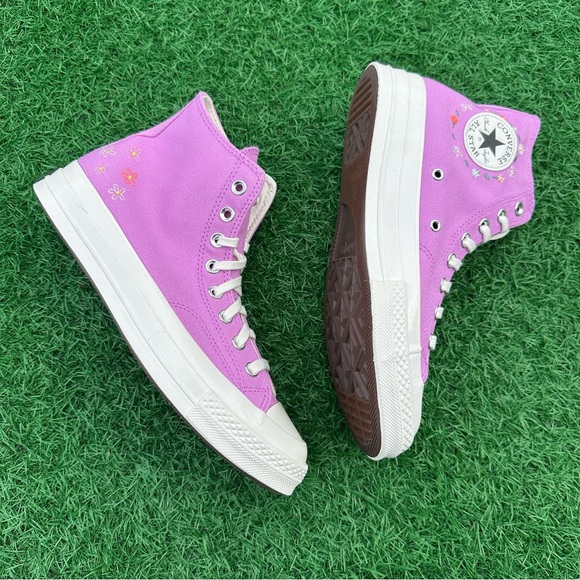 Converse Chuck 70 Hi Little Flowers Grape Fizz / Egret - Picture 10 of 13